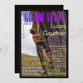 Nouvel invitation de couverture de magazine (Devant / Derrière)