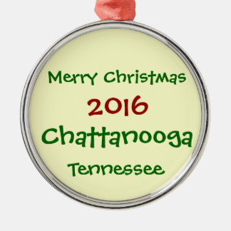 NOUVEL ORNEMENT 2016 de NOËL de Chattanooga
