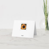 Nouvelle adresse Carte Thanksgiving (Dos)