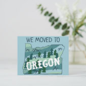 NOUVELLE ADRESSE D'ACCUEIL Oregon State Carte illu (Debout devant)