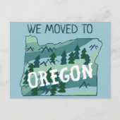 NOUVELLE ADRESSE D'ACCUEIL Oregon State Carte illu (Devant)