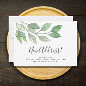 Nouvelle adresse Faire-part de déplacement de verd