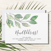 Nouvelle adresse Faire-part de déplacement de verd