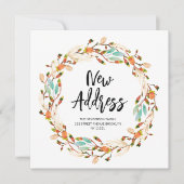 Nouvelle adresse faire-part de déplacement des cou (Devant)