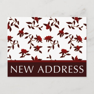 nouvelle adresse faire-part : fleurs vintages