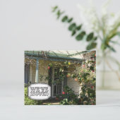 Nouvelle adresse Moving House Home Photo Carte pos (Debout devant)