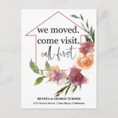 Nouvelle adresse résidentielle, Carte postale Fair (Devant)