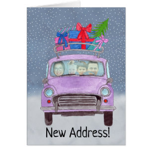 Nouvelle adresse Voiture de Noël personnalisable c