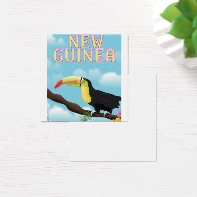 Nouvelle affiche de voyage de Toucan de Guinée (Bureau)