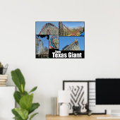 Nouvelle affiche géante du Texas (Bureau à domicile)
