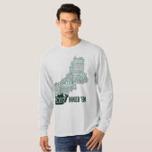 Nouvelle-Angleterre 67 T-shirt à manches longues (Devant entier)