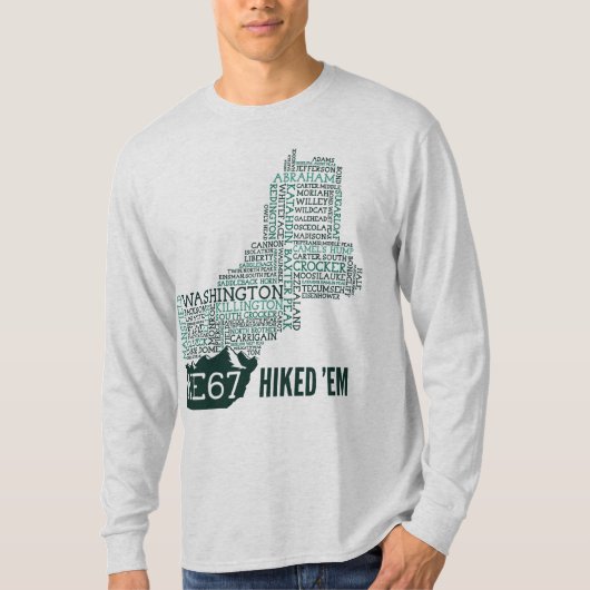 Nouvelle-Angleterre 67 T-shirt à manches longues (Devant)