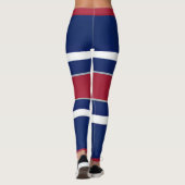 "NOUVELLE-ANGLETERRE" - Leggings de sport (Dos)