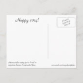 Nouvelle année Commençant bien Carte postale (Dos)