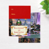 NOUVELLE ANNÉE DE LA VEILLE D'UN CYBORG étiquette  (Bureau)