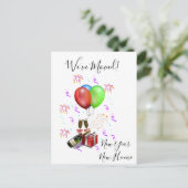 Nouvelle année Faire-part mobile (Debout devant)