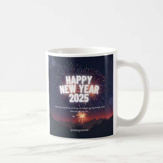 NOUVELLE ANNÉE MUG 2025 (Droite)