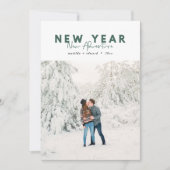 Nouvelle année nouvelle carte de vacances photo av (Devant)