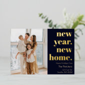 Nouvelle année Nouvelle maison Vacances Photo Démé (Debout devant)