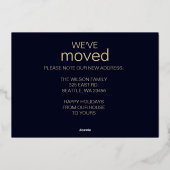 Nouvelle année Nouvelle maison Vacances Photo Démé (Verso)