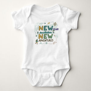 Nouvelle Année, Nouvelles Aventures Body pour Bébé