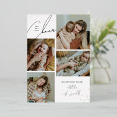 Nouvelle Bébé Cheers Bonne Carte de Nouvel An (Debout devant)