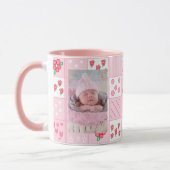 Nouvelle Bébée fille Customisée Photo Café Mug (Gauche)