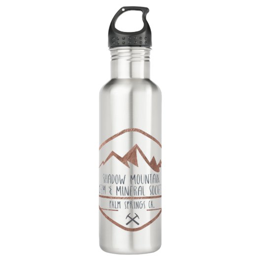 Nouvelle bouteille d'eau de logo (Devant)