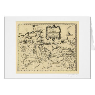 Nouvelle carte 1755 de la France Canada