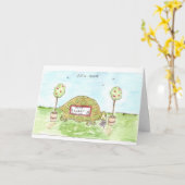 Nouvelle carte à la maison d'amusement (Fleur jaune)