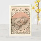 Nouvelle carte bébé (Fleur jaune)