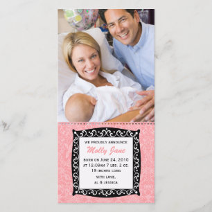 Nouvelle carte bébé