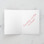 Nouvelle carte bébé fille (Intérieur)