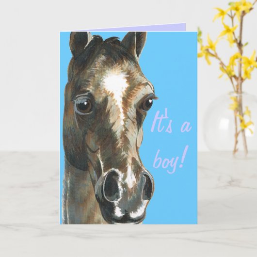 nouvelle carte bébé foin (Fleur jaune)