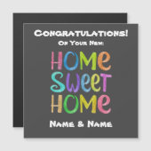 Nouvelle carte d'accueil (Devant / Derrière)