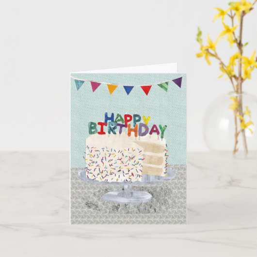 Nouvelle carte d'accueil (Fleur jaune)