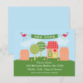 Nouvelle carte d'accueil de banlieue (Devant / Derrière)