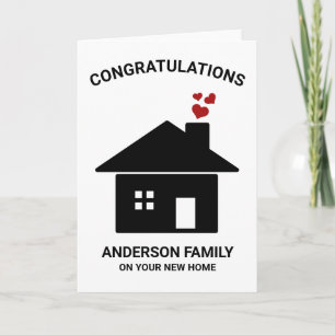 Nouvelle carte d'accueil personnalisée, carte de c