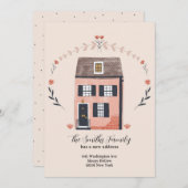 Nouvelle carte d'adresse (Devant / Derrière)