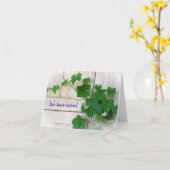 Nouvelle carte d'adresse (Fleur jaune)