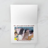 Nouvelle carte de bébé (Intérieur)