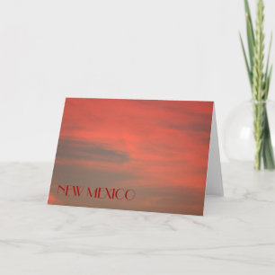 NOUVELLE carte de billets MEXICO Red Sky