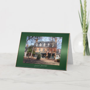 Nouvelle carte de Bonnes Fêtes de Williamsburg