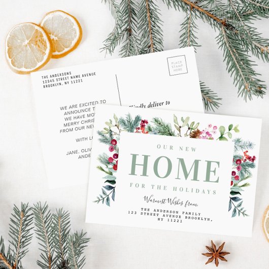 Nouvelle carte de déclaration de déménagement de m