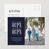 Nouvelle carte de déménagement Maison Douce Maison (Devant / Derrière)