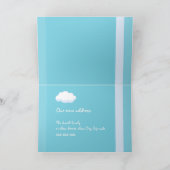 Nouvelle carte de faire-part d'adresse (Intérieur)