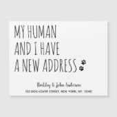 Nouvelle carte de Faire-part de déplacement de chi (Devant)