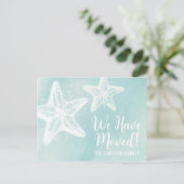 Nouvelle carte de Faire-part de déplacement de pla (Debout devant)