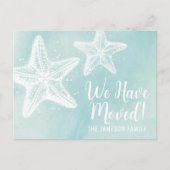 Nouvelle carte de Faire-part de déplacement de pla (Devant)