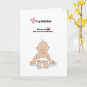 Nouvelle carte de félicitations humoristique pour  (Fleur jaune)